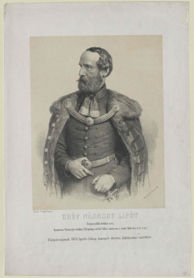 Leopoldo conte Nadasdy-Nadasd-Fogaras da Artist Unknown