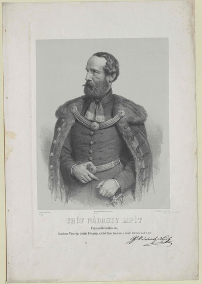 Leopoldo conte Nadasdy-Nadasd-Fogaras da Artist Unknown
