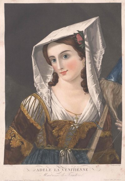 Vissuta nel XVI secolo Adele La Venitienne da Artist Unknown