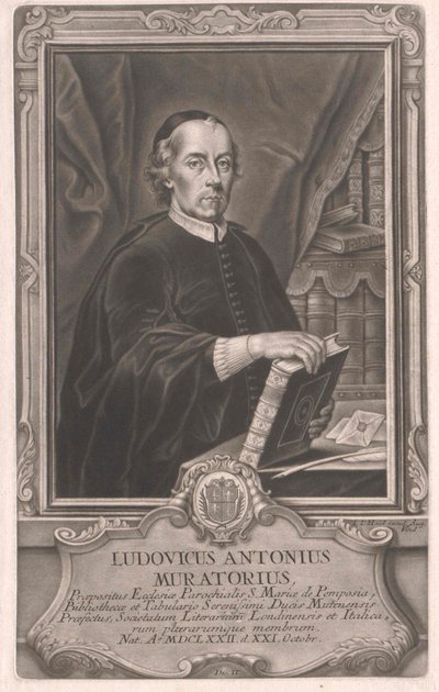 Lodovico Antonio Muratori da Artist Unknown