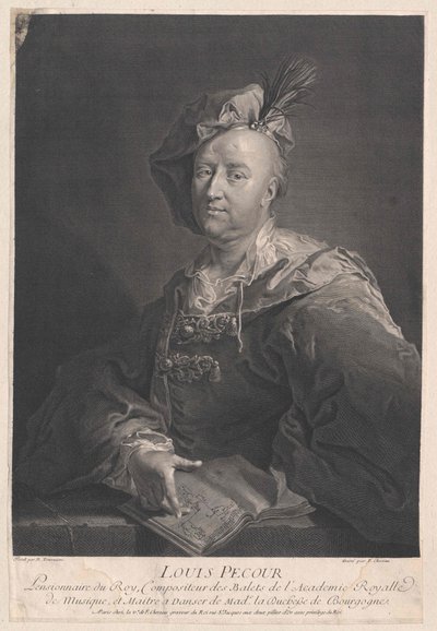 Louis Pecour da Artist Unknown