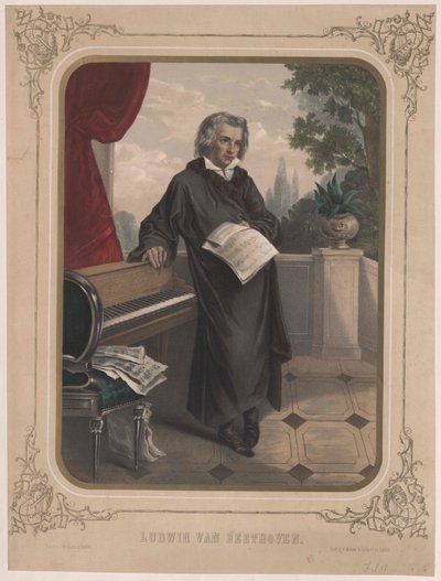 Ludwig van Beethoven da Artist Unknown