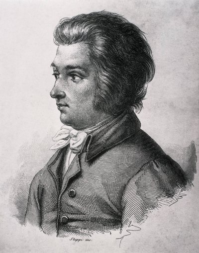 Wolfgang Amadeus Mozart (1756-1791). Compositore austriaco di musica classica. da Artist Unknown