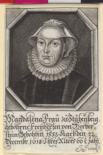 Maddalena baronessa Herberstein da Artist Unknown