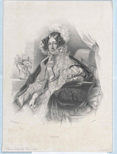 Maria Rosa contessa Kinsky von Wchinitz e Tettau da Artist Unknown