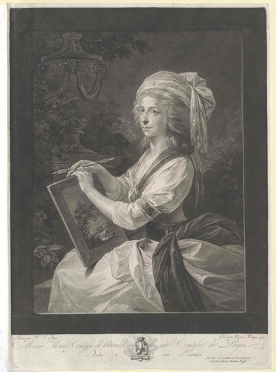 Maria Teresa contessa Pergen da Artist Unknown