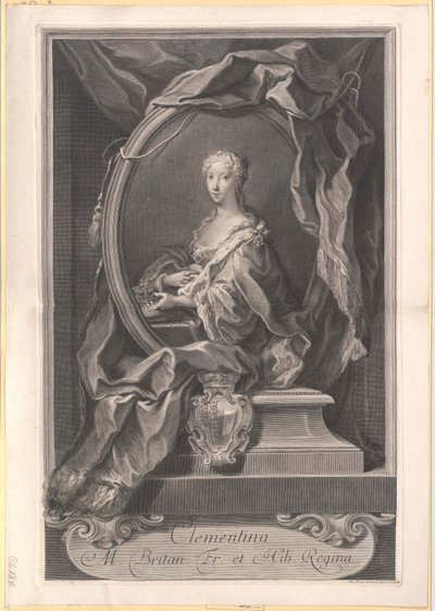 Maria clementine Sobieska da Artist Unknown