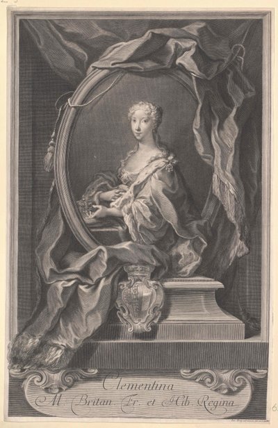 Maria clementine Sobieska da Artist Unknown