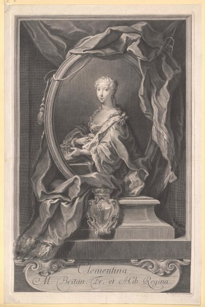 Maria clementine Sobieska da Artist Unknown