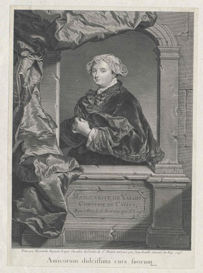 Marthe-Marguerite Le Valois de Villette de Murcay da Artist Unknown