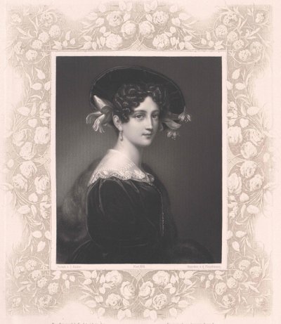 Maximiliane Borzaga (print) da Artist Unknown