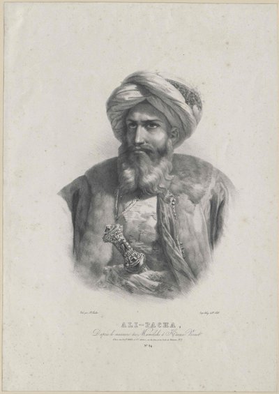 Mehemed Ali bashaw (stampa) da Artist Unknown