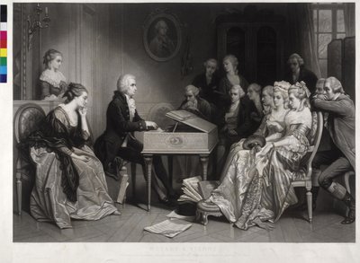 Mozart a Vienna da Artist Unknown