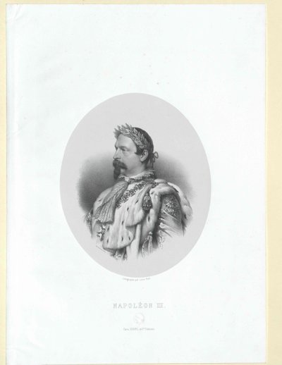 Napoleone III imperatore dei francesi, da Artist Unknown