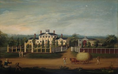 Sede di campagna del New England da Artist Unknown