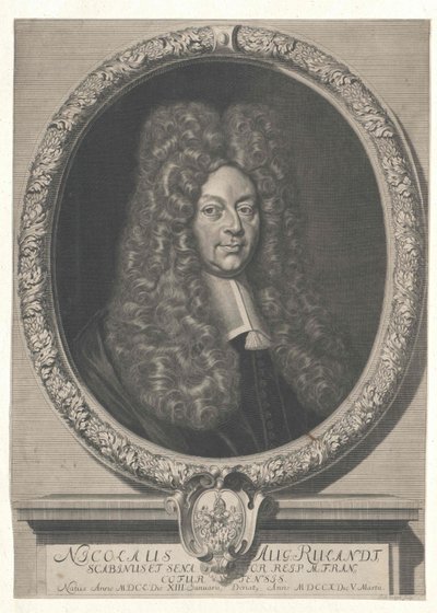Nicolaus August Ruland da Artist Unknown