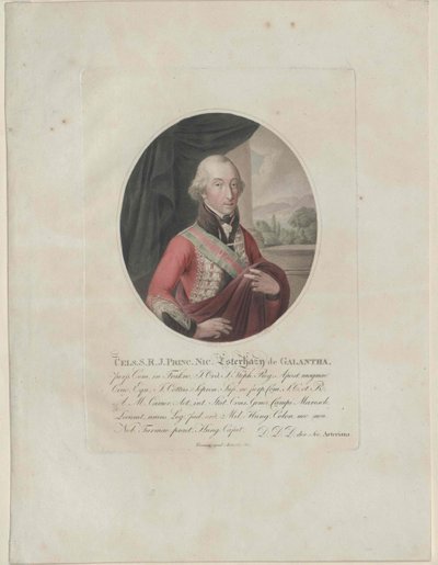 Nikolaus Principe Esterhazy da Artist Unknown