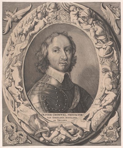 Oliver Cromwell da Artist Unknown