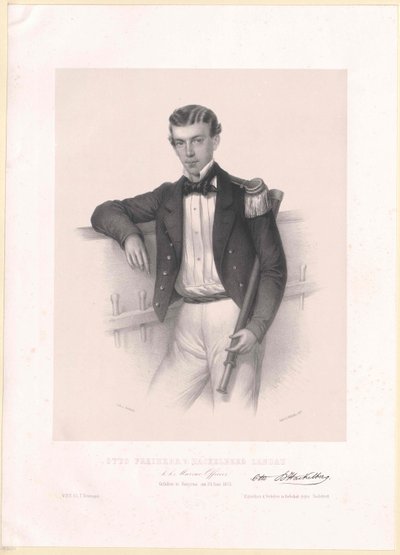 Otto barone Hackelberg-Landau a Hoechenberg da Artist Unknown