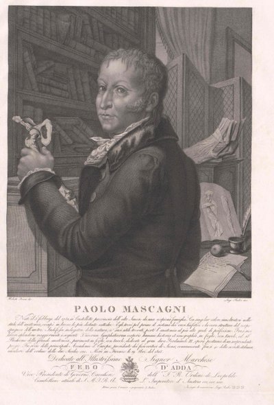 Paolo Mascagni da Artist Unknown