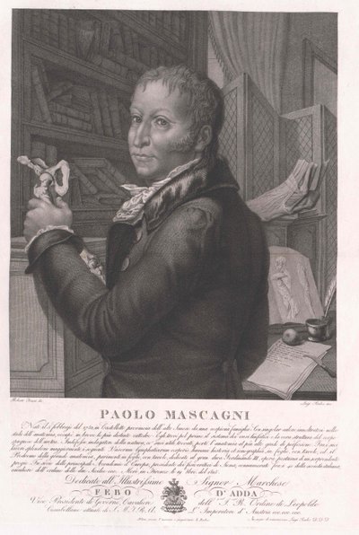 Paolo Mascagni da Artist Unknown