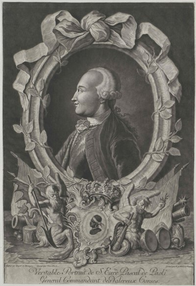 Pasquale Paoli da Artist Unknown