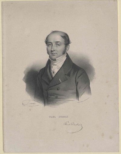 Paul Baron Dubois (stampa) da Artist Unknown