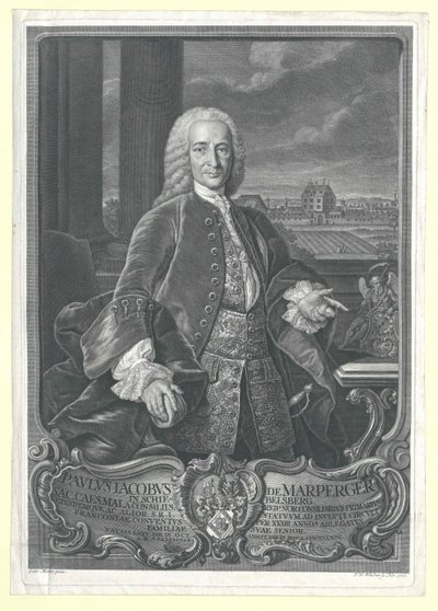Paul Jakob von Marperger da Artist Unknown