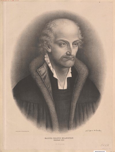 Filippo Melantone da Artist Unknown