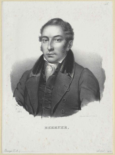Pierre Antoine Berryer (stampa) da Artist Unknown