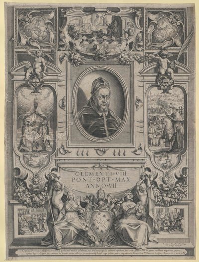 Papa Clemente VIII da Artist Unknown