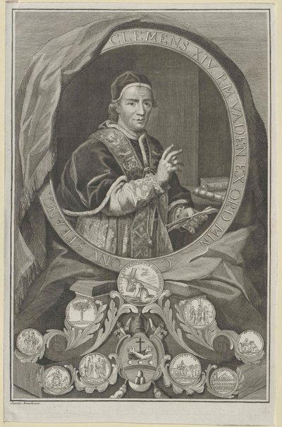 Papa Clemente XIV da Artist Unknown