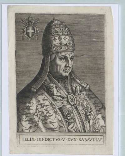 Papa Felice IV (stampa) da Artist Unknown