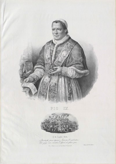 Papa Pio IX da Artist Unknown