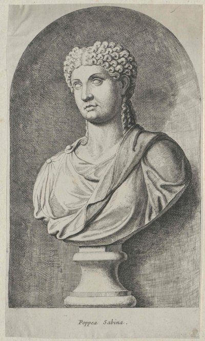 Poppaea Sabina (print) da Artist Unknown