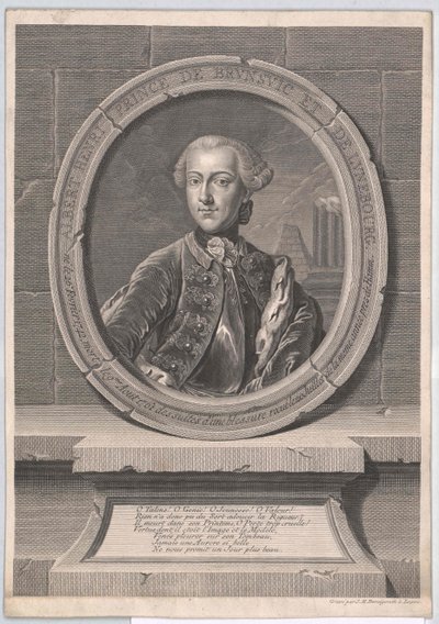 Principe di Brunswick-Wolfenbuettel Albrecht Henry da Artist Unknown