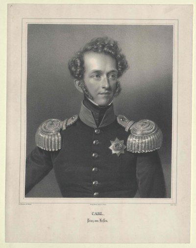 Principe di Assia e del Reno Karl Wilhelm Ludwig da Artist Unknown