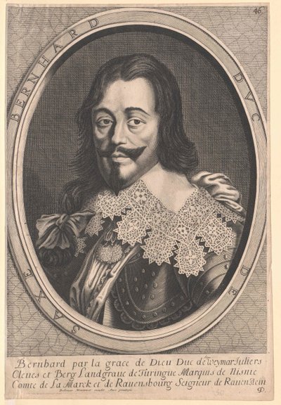 Principe della Casa di Sassonia-Weimar Bernard da Artist Unknown