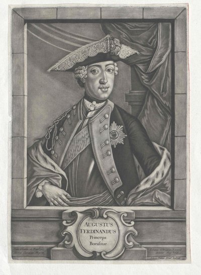 Principe di Prussia Ferdinando da Artist Unknown