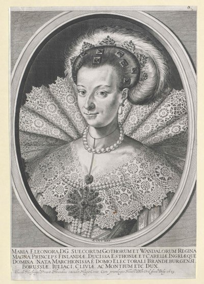 Principessa di Brandeburgo Maria Eleonora da Artist Unknown