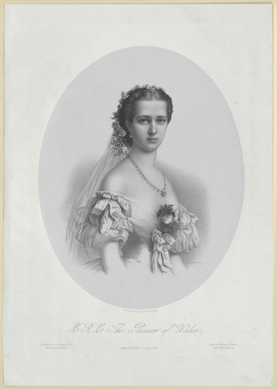 Principessa di Danimarca Alexandra da Artist Unknown
