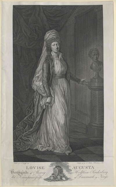 Principessa di Danimarca Louisa da Artist Unknown