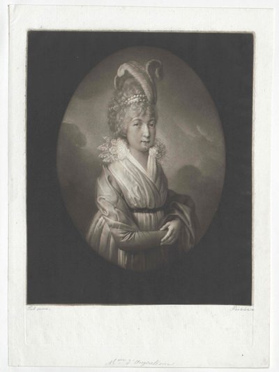 Principessa di Francia Maria Teresa da Artist Unknown