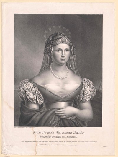 Principessa di Meclemburgo-Strelitz Luisa da Artist Unknown