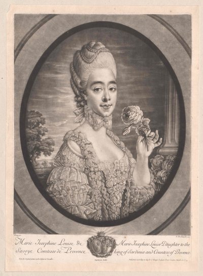 Principessa di Savoia Louise da Artist Unknown