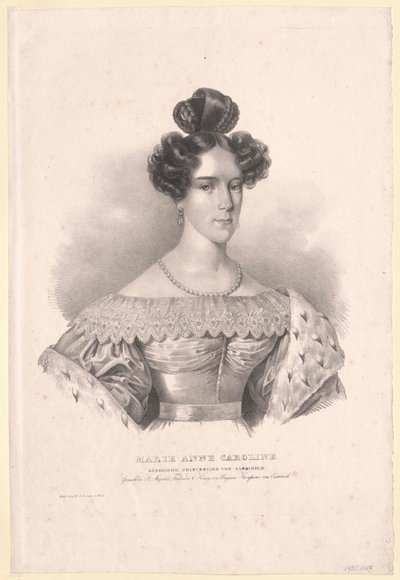 Principessa di Savoia-Sardegna Maria Anna da Artist Unknown