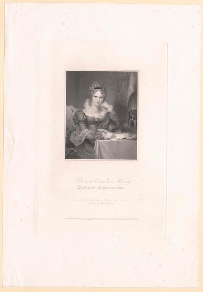 Principessa di Saxe-Meiningen Adelaide da Artist Unknown