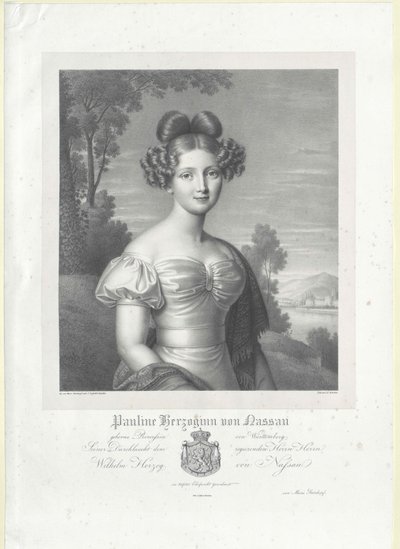 Principessa di Wuerttemberg Paolina da Artist Unknown