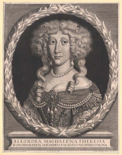 Principessa del palazzo Eleonora Maddalena Teresa da Artist Unknown