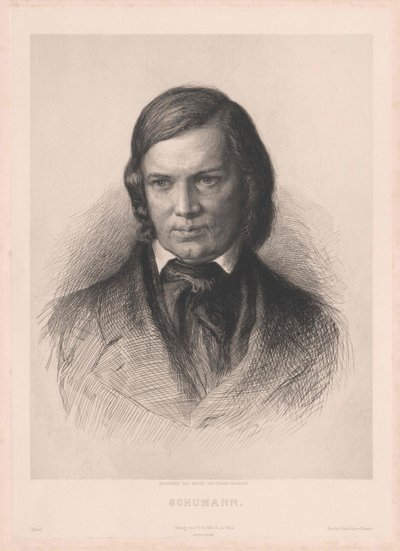 Robert Schumann da Artist Unknown